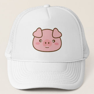 Gorra De Camionero Cute Kawaii Pig