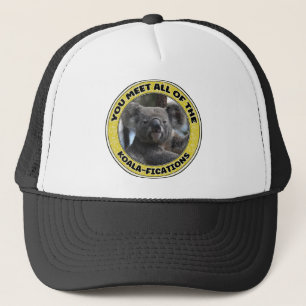 Gorra De Camionero Cute koala ‘juega con las palabras’