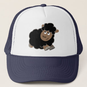 Gorra De Camionero Cute Mischievous Cartoon Sheep Hat