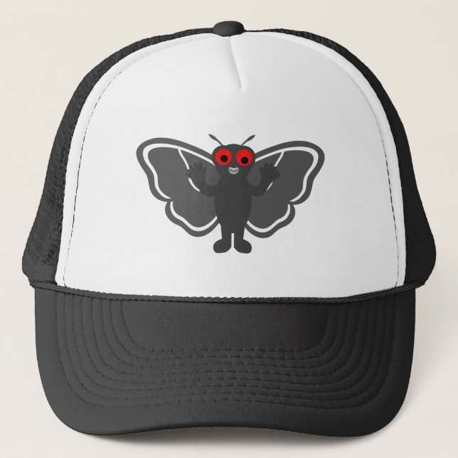 Gorra De Camionero Cute Mothman (Anverso)