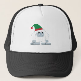 Gorra De Camionero Cute Navidades Elf Yeti