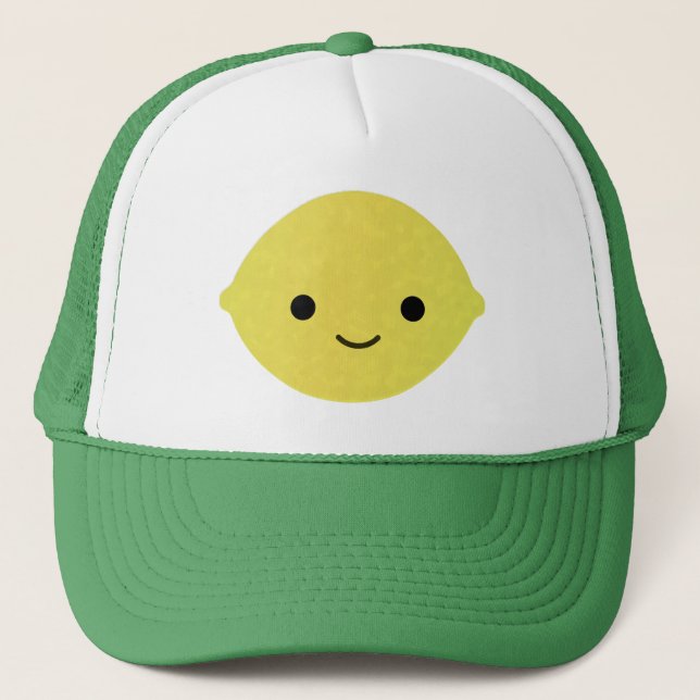 Gorra De Camionero Cute Personalizado Lemon (Anverso)