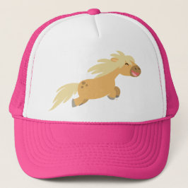 Gorra De Camionero Cute Personalizado Palomino Pony Trucker Hat