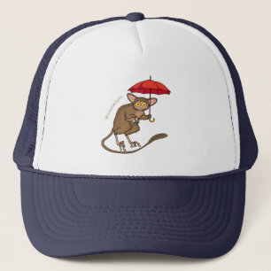 Gorra De Camionero Cute Tarsier con ilustracion personalizado paragua