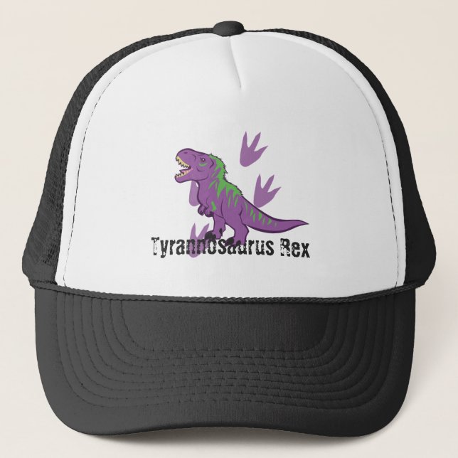 Gorra De Camionero Cute Tyrannosaurus Rex (Anverso)