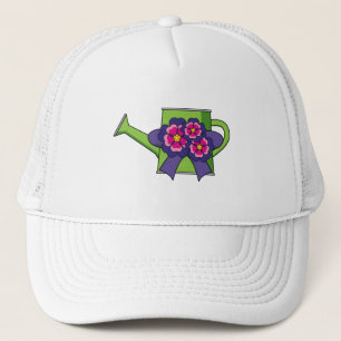 Gorra De Camionero Cute Waters Can con Bouquet de flores