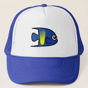 Gorra De Camionero Cute Yellowbar Angelfish
