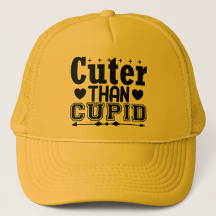 Gorra De Camionero Cuter Than Cupido