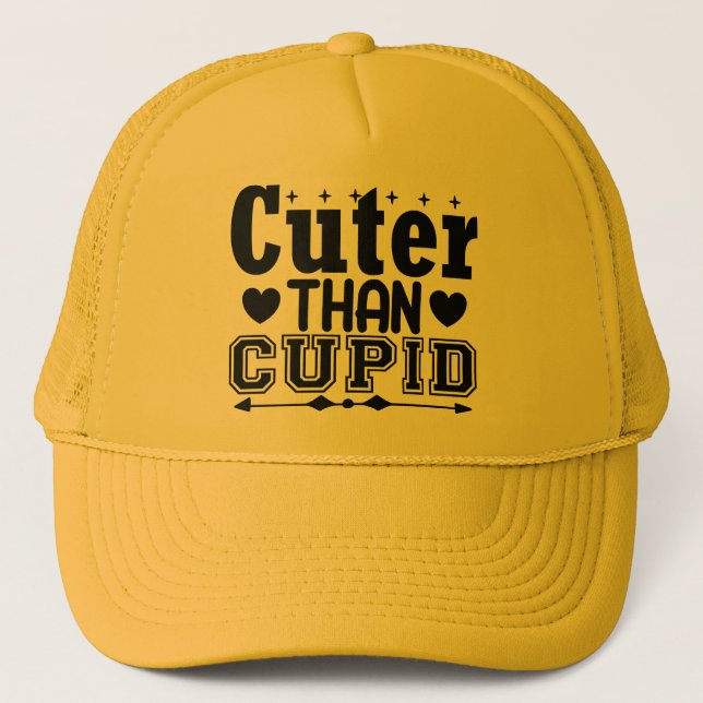 Gorra De Camionero Cuter Than Cupido (Anverso)