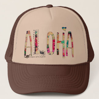 Gorra De Camionero CWA ALOHA COLLAGE Trucker