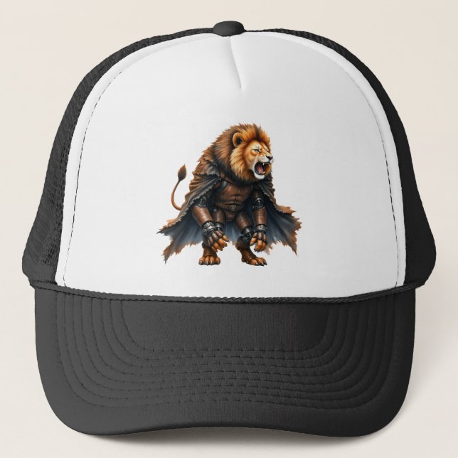 Gorra De Camionero Cyber Lion of the Wastelands  (Anverso)