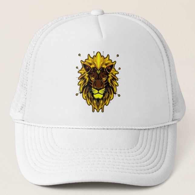 Gorra De Camionero „CyberLion – Die Energie des digitalen Königs“ (Anverso)