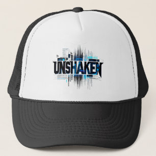 Gorra de camionero cyberpunk 'UNSHAKEN'