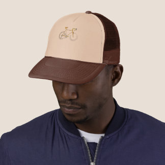 Gorra De Camionero Cyclisme Mots Vélo | Design Graphique Pièces Vélo