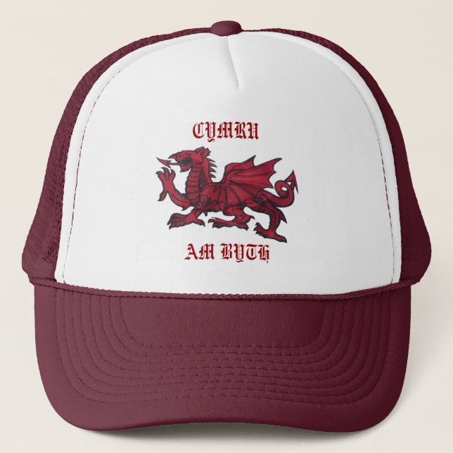 Gorra De Camionero Cymru am by the (Anverso)