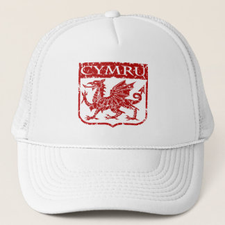 Gorra De Camionero Cymru - Gales - Vintage