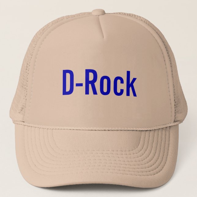 Gorra De Camionero D-Rock (Anverso)