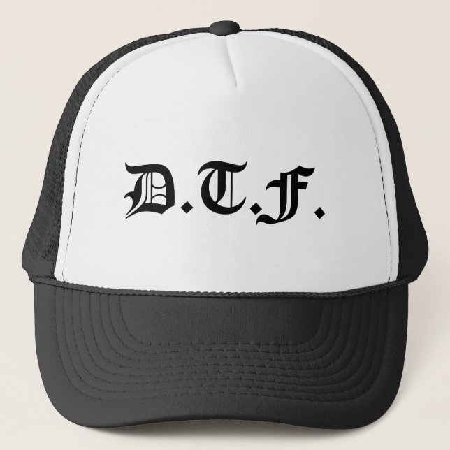 GORRA DE CAMIONERO D.T.F. (Anverso)