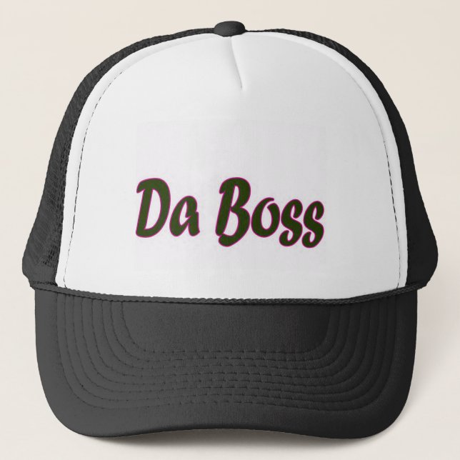 Gorra De Camionero DA Boss (Anverso)