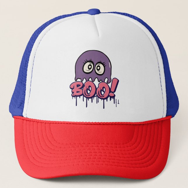 Gorra De Camionero Da miedo el Boo (Anverso)