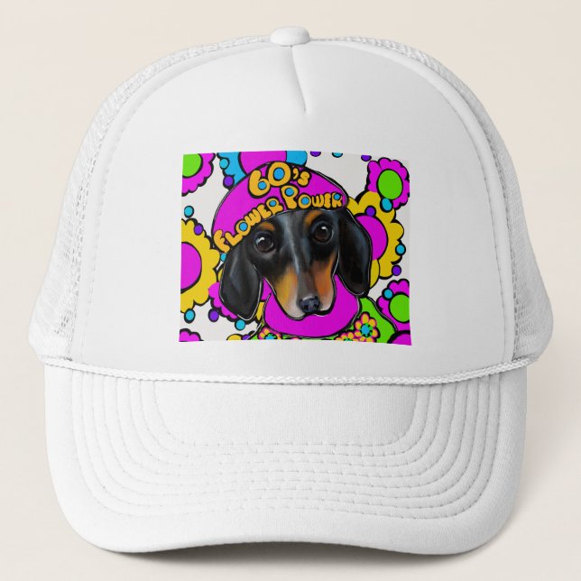 GORRA DE CAMIONERO DACHSHUND (Anverso)