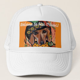 GORRA DE CAMIONERO DACHSHUND