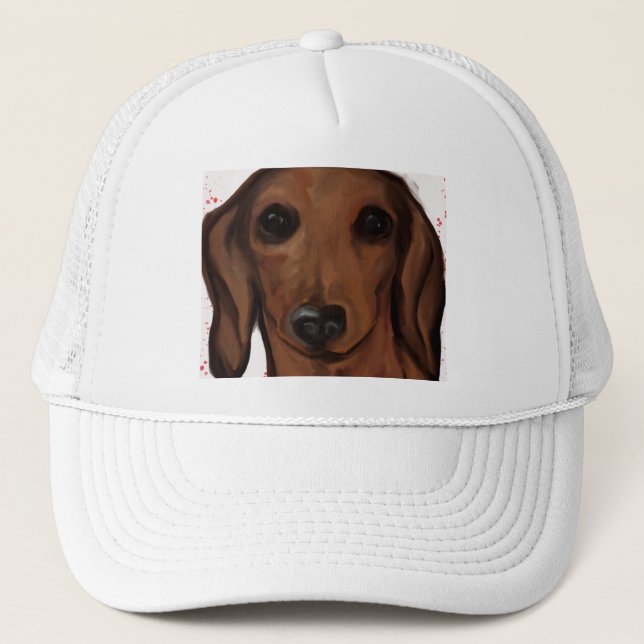 GORRA DE CAMIONERO DACHSHUND (Anverso)
