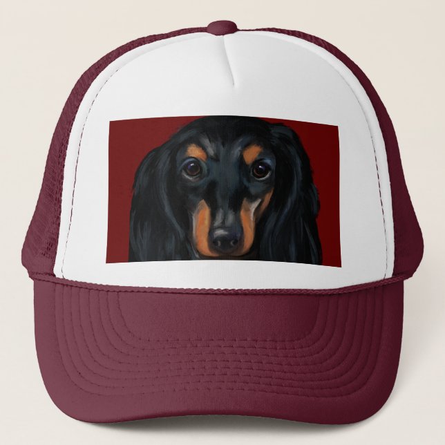 GORRA DE CAMIONERO DACHSHUND (Anverso)