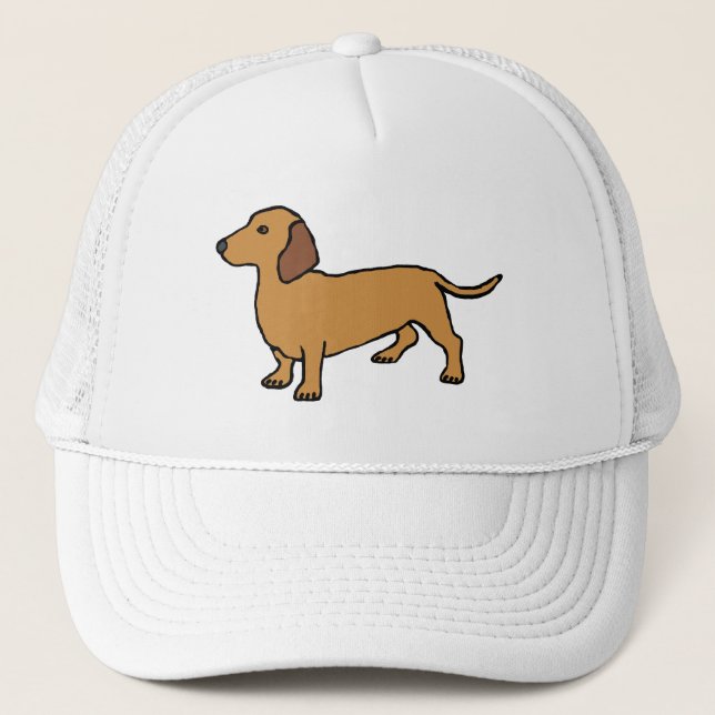 Gorra De Camionero Dachshund (Anverso)