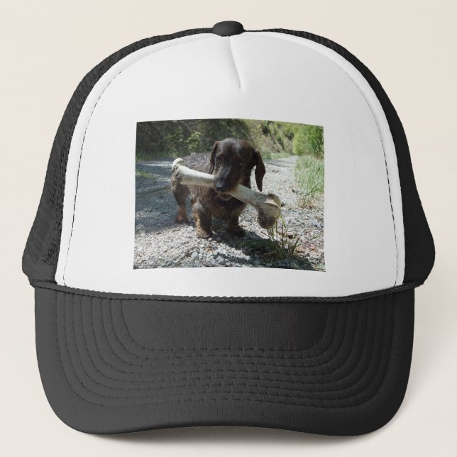 Gorra De Camionero Dachshund (Anverso)
