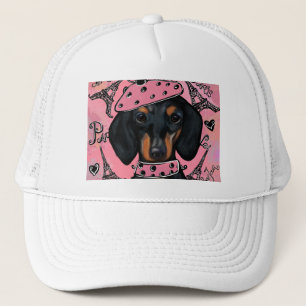 GORRA DE CAMIONERO DACHSHUND