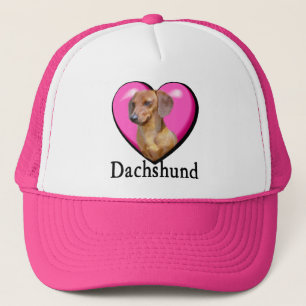 Gorra De Camionero Dachshund Lovers Valentines