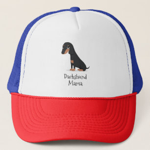 Gorra De Camionero Dachshund Mama