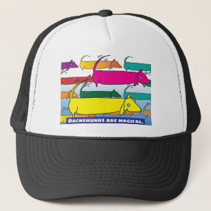 Gorra De Camionero Dachshunds mágicos