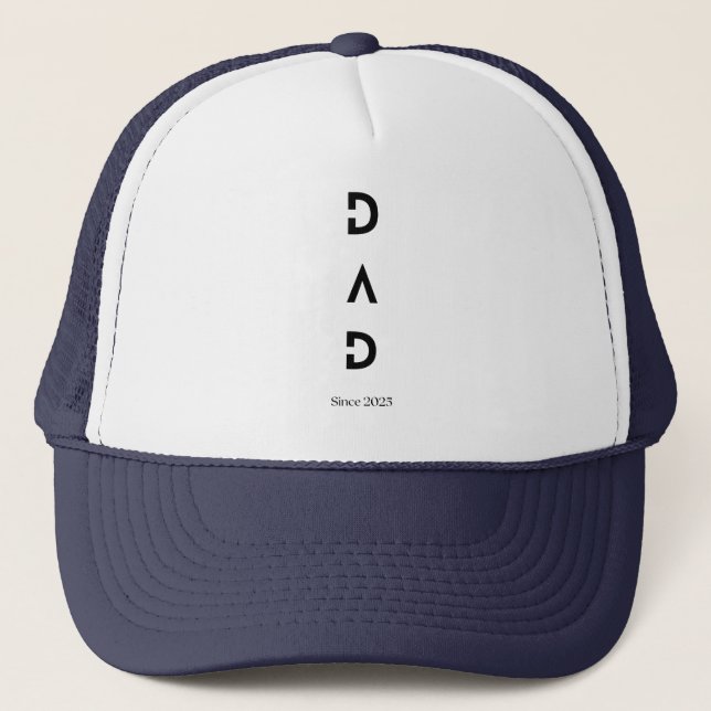 Gorra De Camionero DAD Baseball Cap (Anverso)