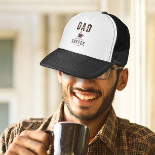 Gorra De Camionero Dad Café Humor Día del Padre Est.