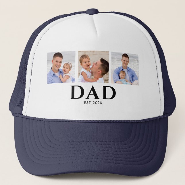 Gorra De Camionero Dad Established Black 3 Photo (Anverso)