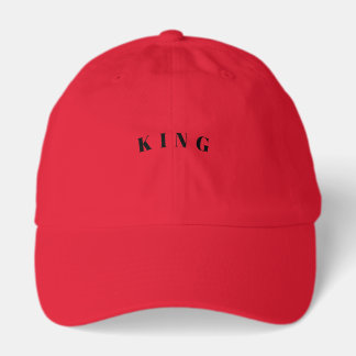 Gorra De Camionero DAD Fuerte Text Capucha Roja Cómoda Mirando