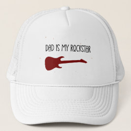 Gorra De Camionero Dad is my rockstar