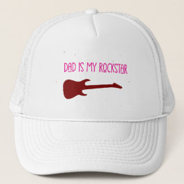 Gorra De Camionero Dad is my rockstar