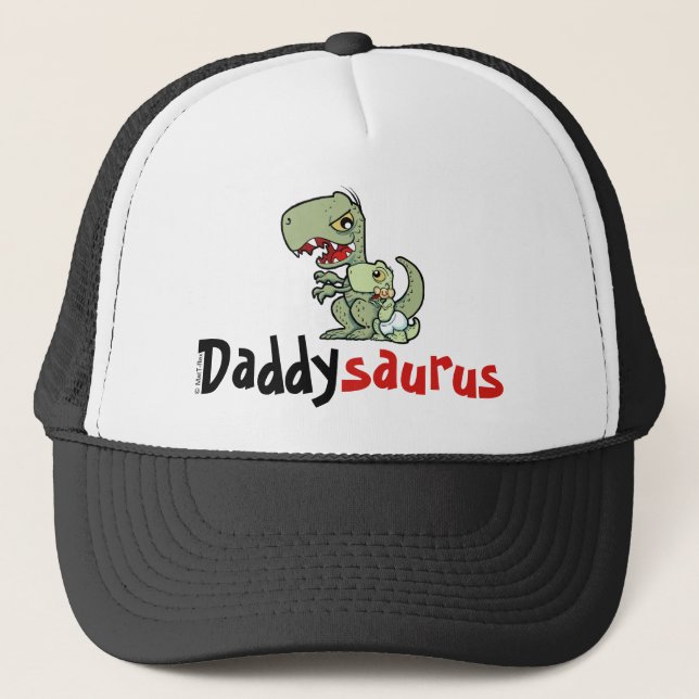 Gorra De Camionero Daddysaurus T-Rex Baby Boy (Anverso)