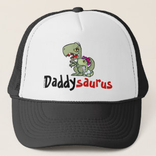 Gorra De Camionero Daddysaurus T-Rex Baby Girl