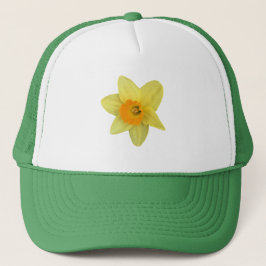 Gorra De Camionero Daffodil de primavera amarilla