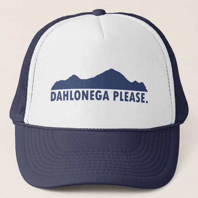 Gorra De Camionero Dahlonega Georgia por favor (Anverso)