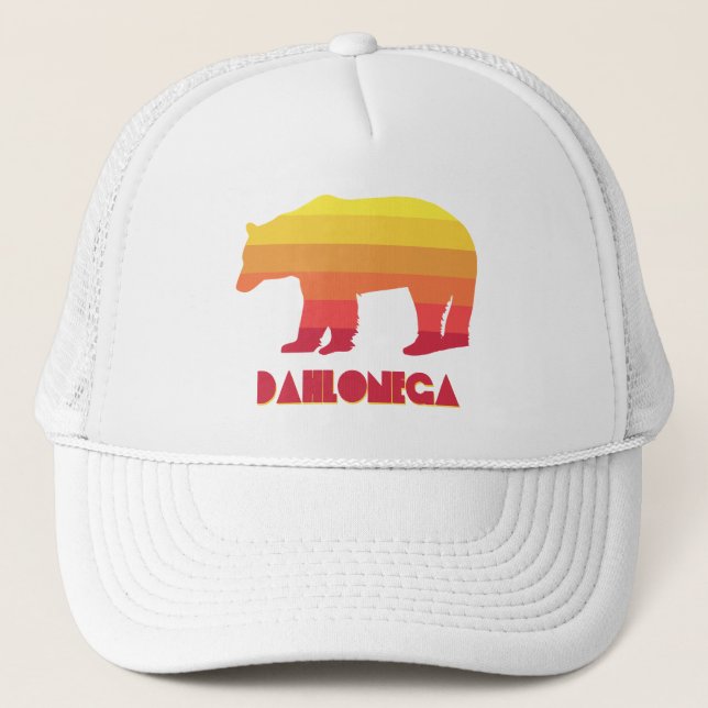 Gorra De Camionero Dahlonega Georgia Rainbow Bear (Anverso)