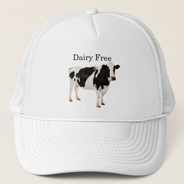 Gorra De Camionero Dairy Free Trucker Hat (Anverso)