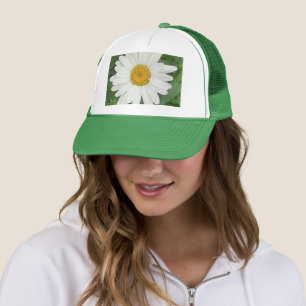 Gorra De Camionero Daisy blanco