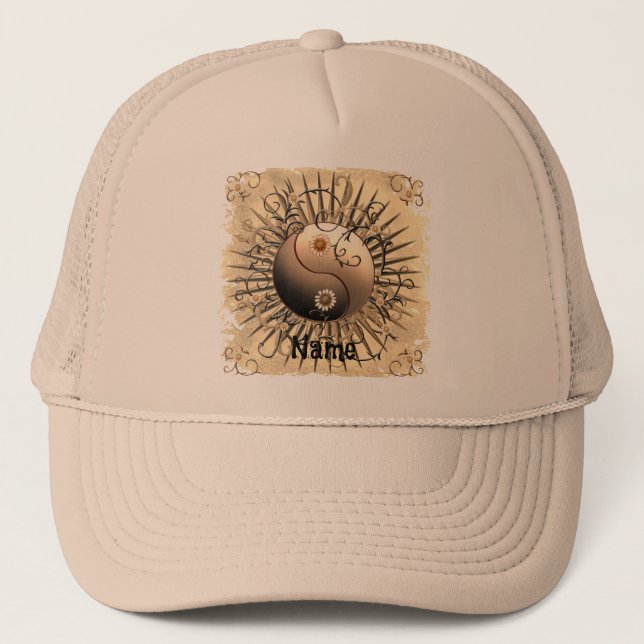 Gorra De Camionero Daisy Yin Yang (Anverso)
