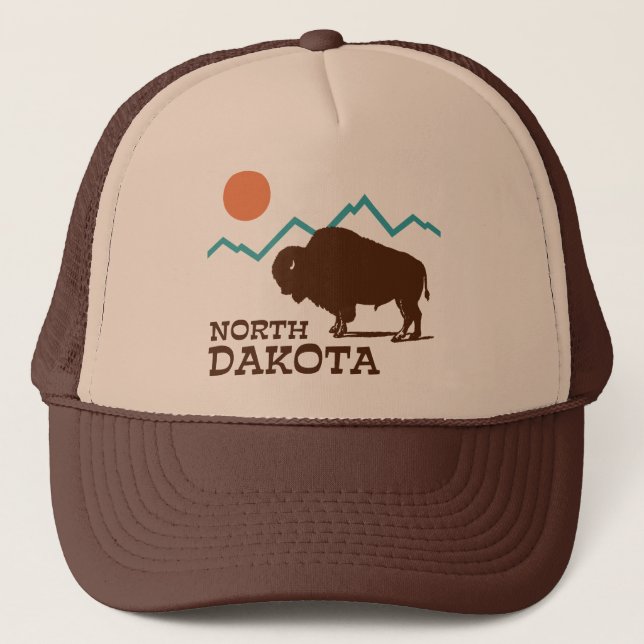 Gorra De Camionero Dakota del Norte (Anverso)