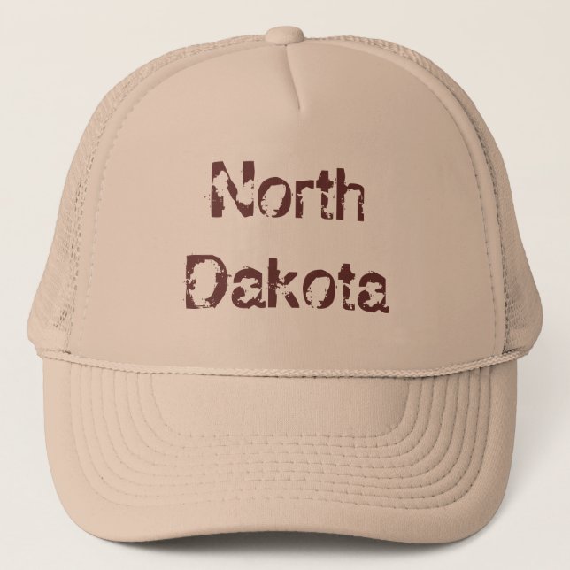 Gorra De Camionero Dakota del Norte (Anverso)